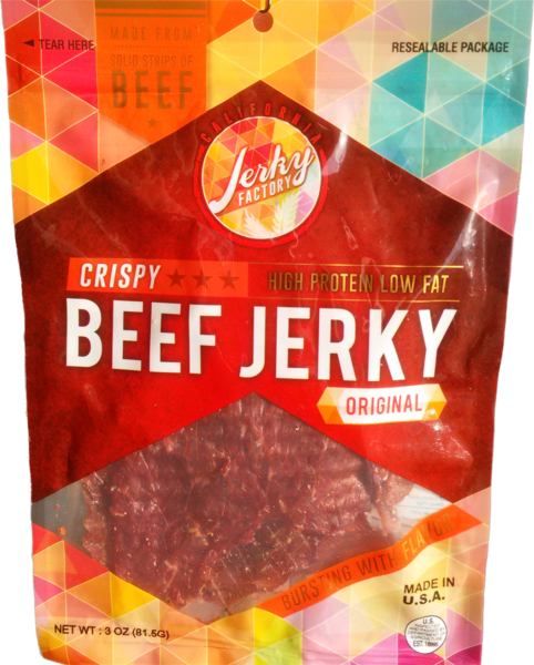 7 oz.Original Crispy Beef Jerky | California Jerky Factory Inc.,