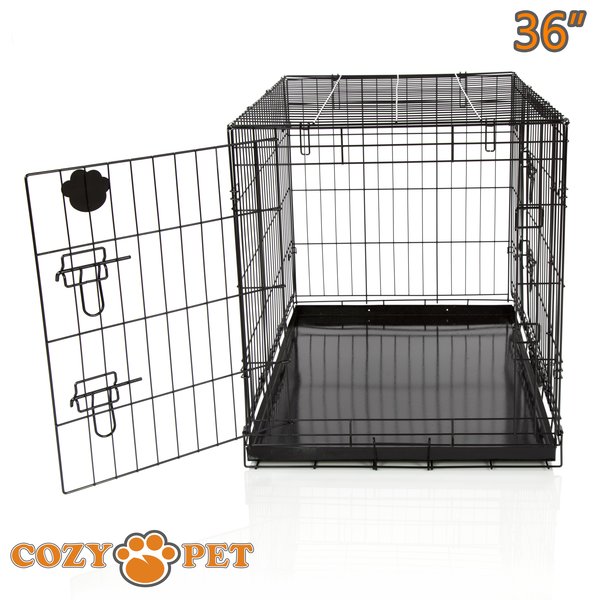 Dog Cage Puppy Crate Cozy Pet Travel Cages elliebo croft Cozy Pet Ltd