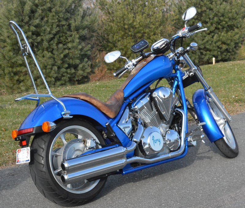 2010 honda store fury sissy bar