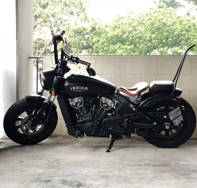 2019 indian scout bobber sissy bar