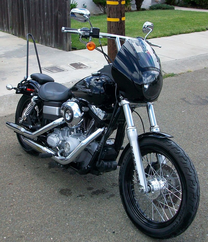 2015 dyna street hot sale bob sissy bar