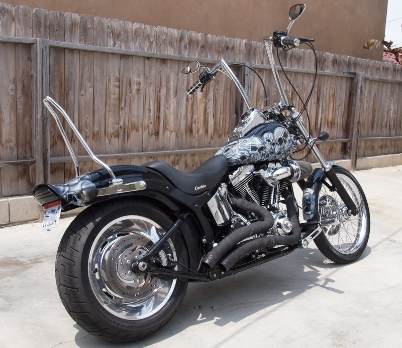 Harley deuce hot sale sissy bar