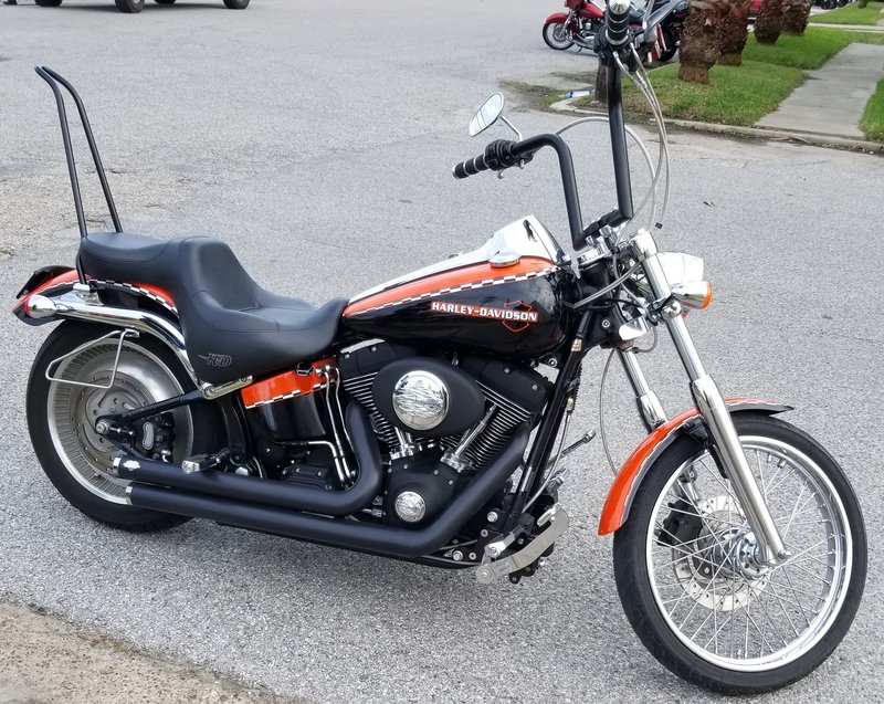 Harley deuce deals sissy bar