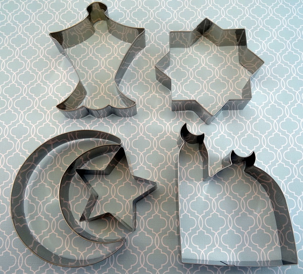 Islamic shape cookie cutters for Ramadan and Eid  Ramadan 