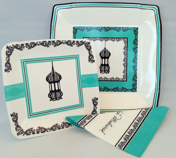 Ramadan Lantern Dinner Plates  Ramadan Decorations and 