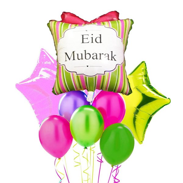 Eid Mubarak balloon decoration  Ramadan Decorations and 