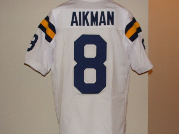 #8 TROY AIKMAN UCLA Bruins NCAA QB White Throwback Jersey | Lone Star