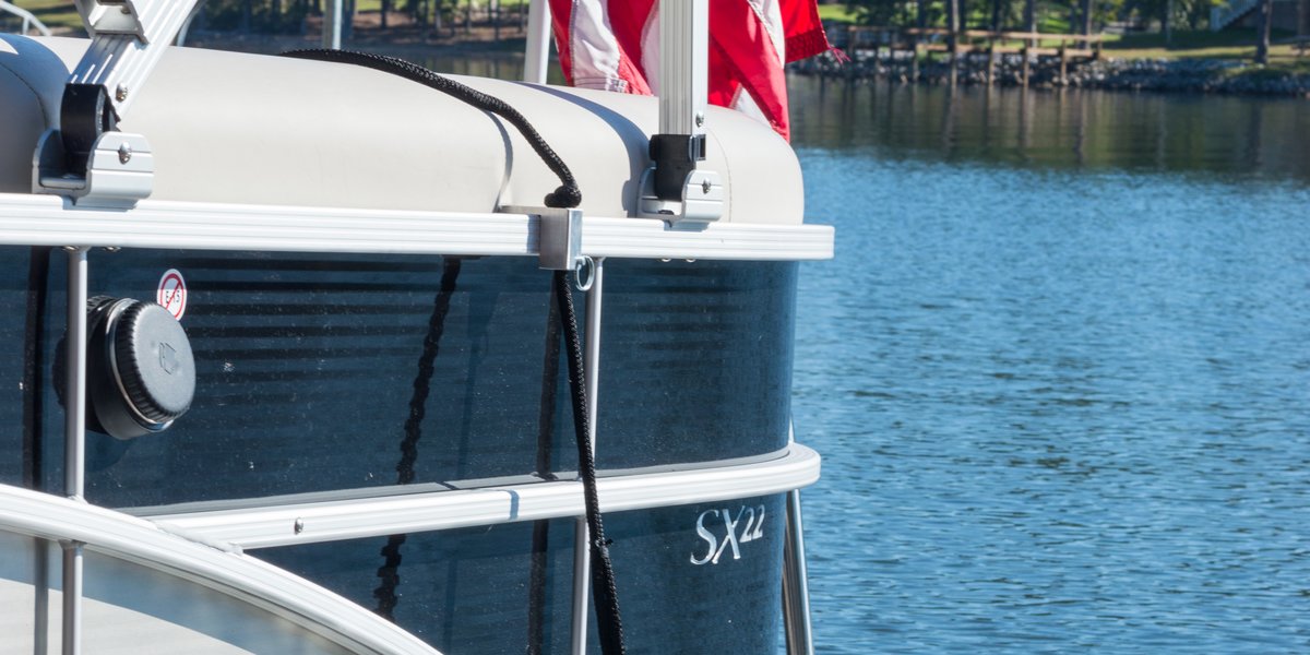 pontoon boat fenders fishing rod holder,bumpers,flag pole,clips