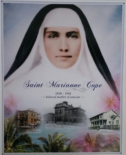 St. Marianne with Hospitals Montage Poster | Saint Marianne Cope Shrine ...