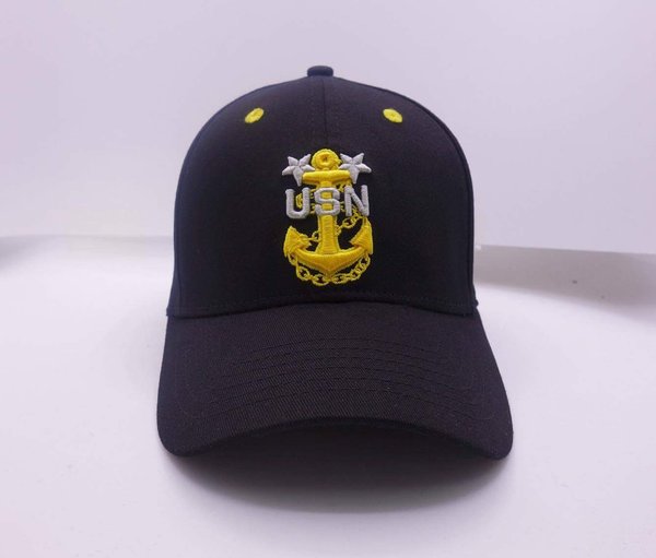 MCPO Ball Cap Flex Fit | Blue and Gold Design