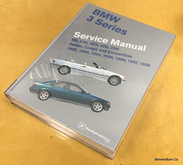 BMW E36 3 Series Bentley Repair Manual (Hard Cover) (B398 ...