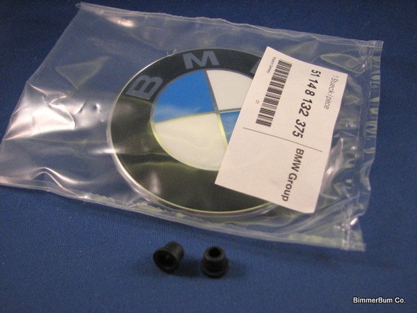 Genuine BMW - 51148132375 - Hood Emblem Roundel Kit | BimmerBum Co. BMW ...