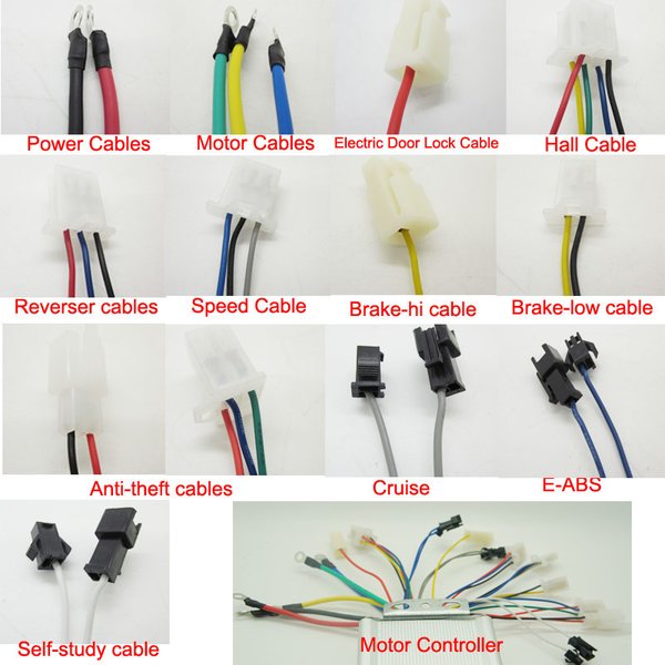 Wiring Diagram Electric Bike Controller