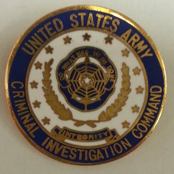 Army CID Seal Tie Tac | FLETC Express