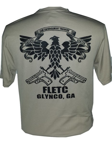 Glynco Eagle Banner Dryfit T-Shirt | FLETC Express