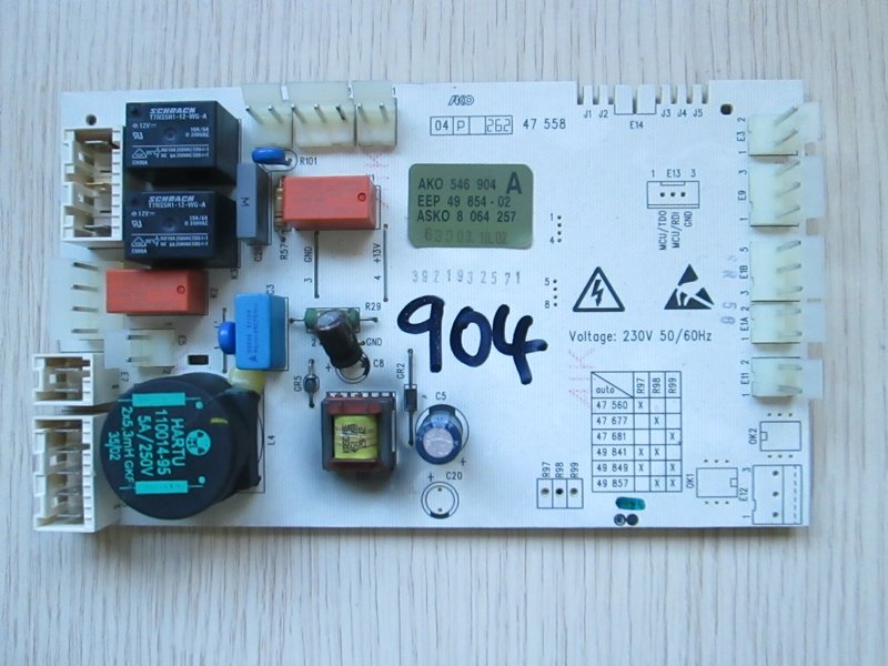 EEP 49 854-02 AKO 546 904 ASKO 8 064 257 BOSCH SIEMENS