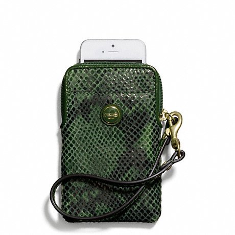 coach cellphone bag