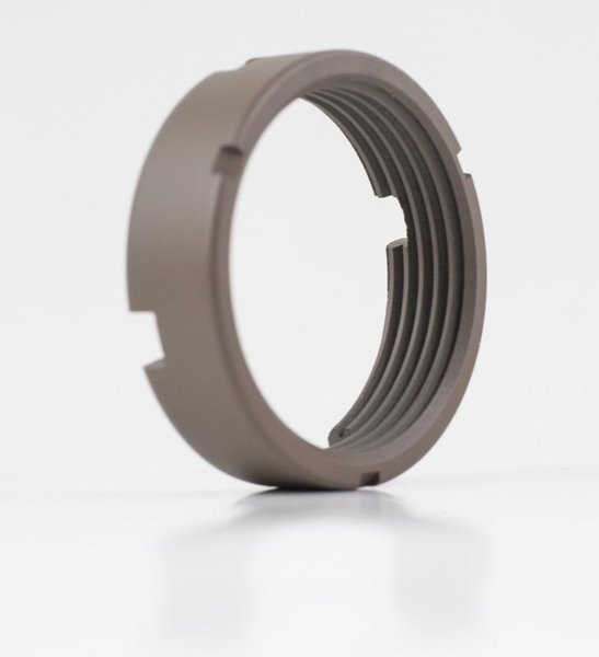 AR15 Castle Nut CERAKOTED FDE, OD, Stealth Grey, etc ARK Weapon Coatings