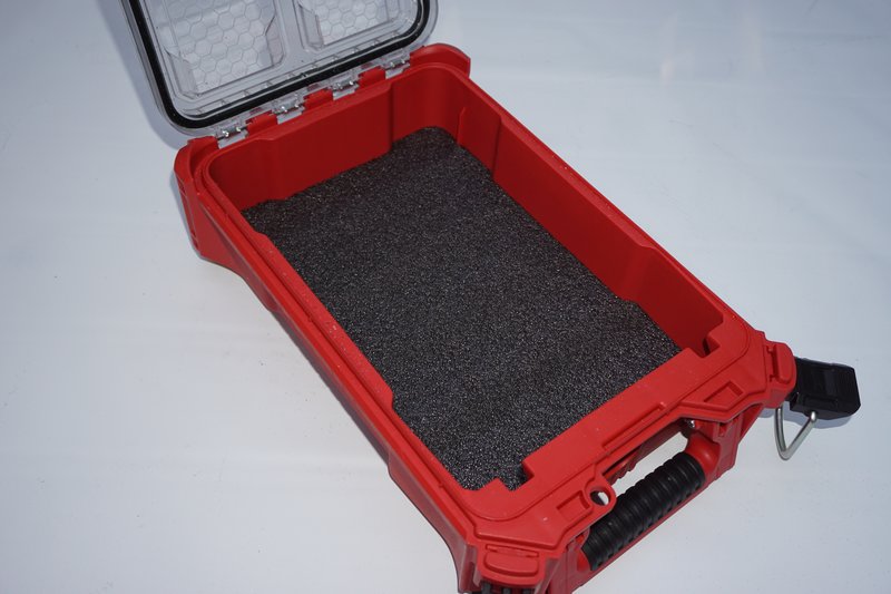 Ideal für Lean 5S Rot 50 mm Doppelpack anpassbarer Schaumstoff für Milwaukee Packout Modular Systeme Kaizen & Custom Organizer Shadow Foam Easy Peel – Milwaukee Packout Compact Organizer