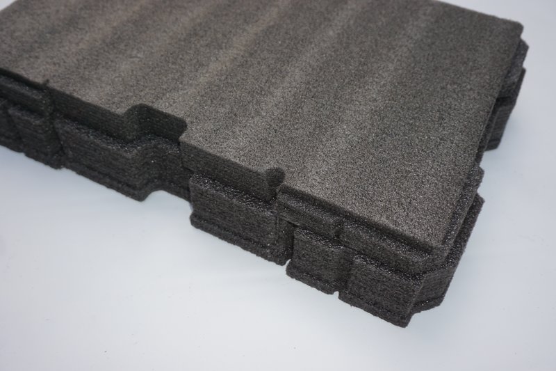 ECONO FOAM ™ Tool Box Foam Inserts (Black ) Layered 24 x 48