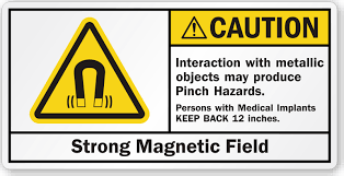 Power magnets, Block 15x15x3 mm. w/glue, 10-pack
