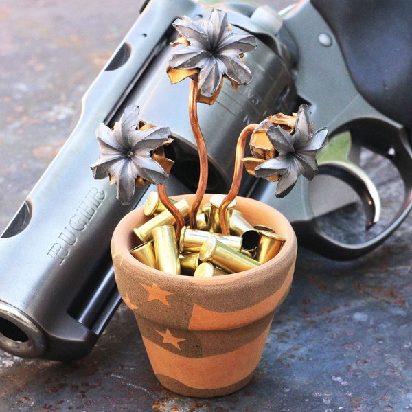 Stars and Stripes Laser Etched Bullet Bouquet Bullet Bouquets