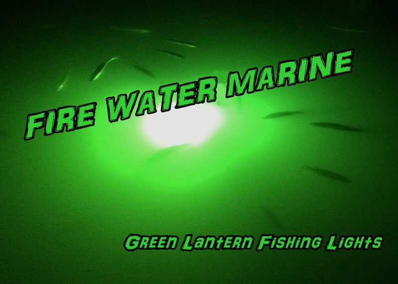 Fire Water Marine 110v MAXX LED Green Underwater Submersible Night