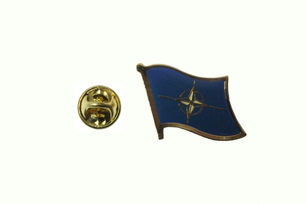 NATO FLAG METAL LAPEL PIN BADGE | SHOPPING FOR PINS