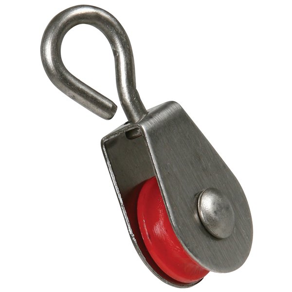 Pack of 50, Stainless Steel 7/8" Curtain Pulley, for Barns