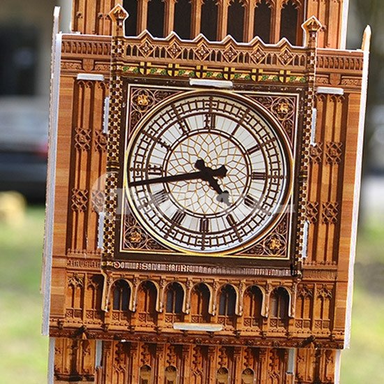 Big Ben Clock Tower 3D Puzzle with Working Clock Gift Tick