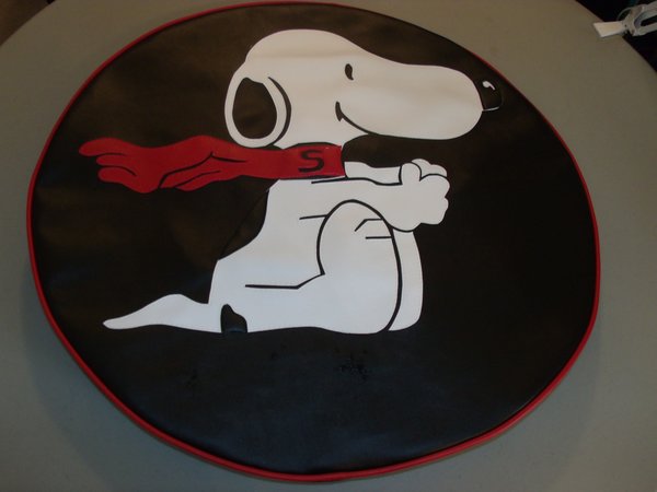 Monogram Spare Tire Cover Snoopy | lxmboutique Spare Tire Covers