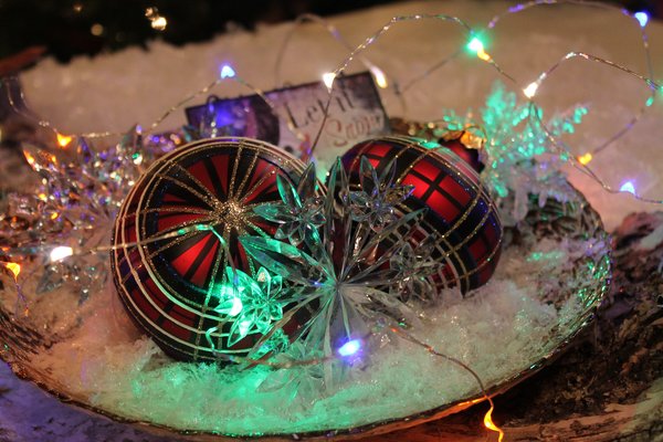 LED Mini Christmas Lights with Timer Exclusively Christmas offers glass ornaments and holiday ...