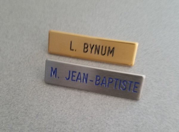 Uniform Name Badge 109