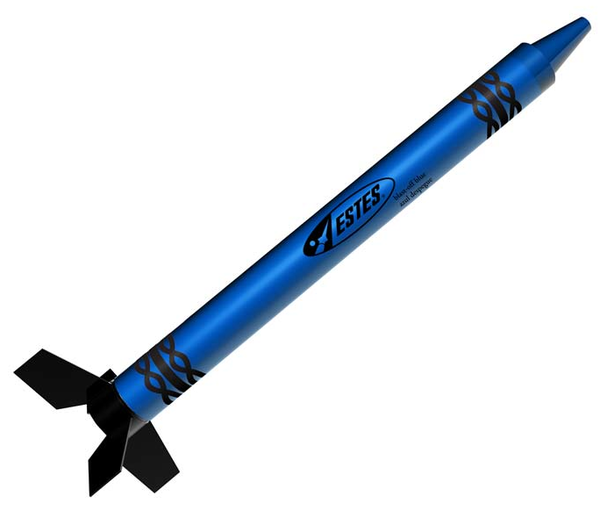 Estes Blast Off Blue Crayon R   ocket Ready-To-Fly (EST1105 