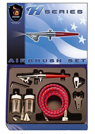 Paasche H-SET Single Action Siphon Feed Airbrush Set (PASH 