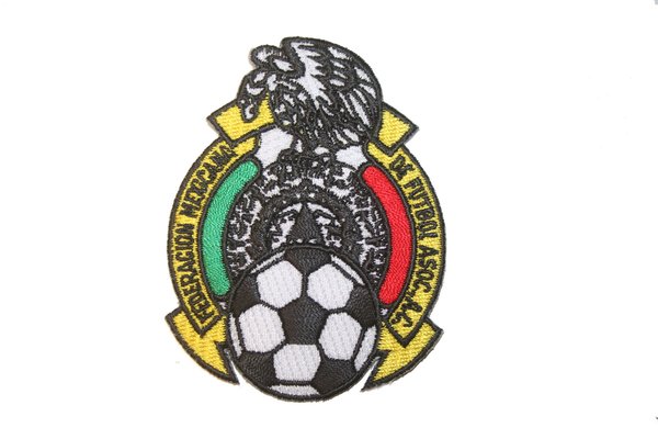 MEXICO SOCCER WORLD CUP EMBROIDERED IRON ON PATCH CREST BADGE ...