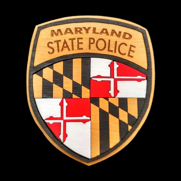 Maryland state trooper, Maryland state police gifts Mdwoodcrafts