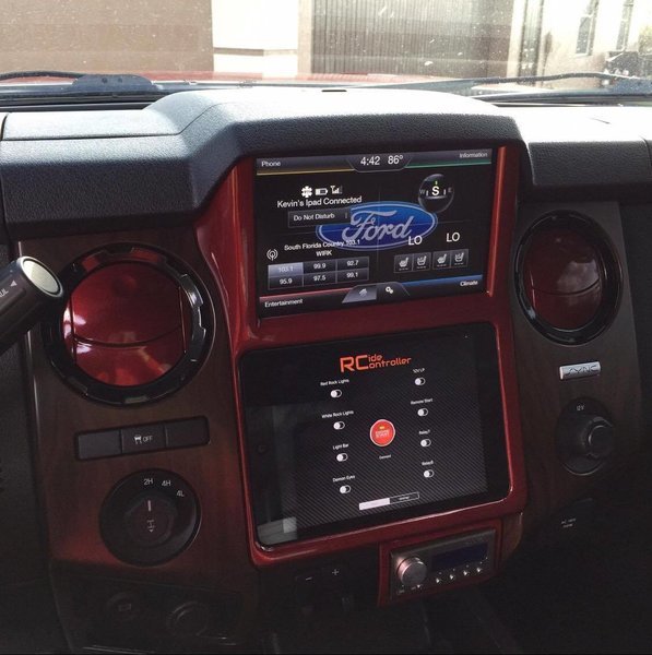 Retro Customz 20132016 Ford F250/350/450 Ipad InDash Kit Anything