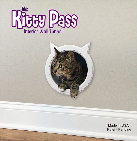 The Kitty Pass Wall entry cat door Cat Door Tunnel The 