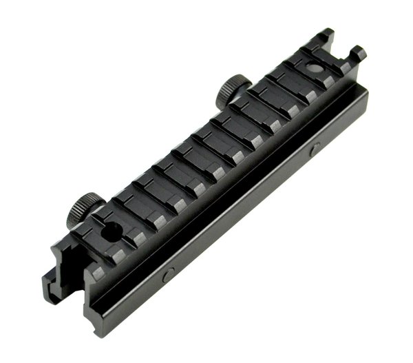13 Slot High Profile 1 INCH Riser Mount for Scopes or Accessories