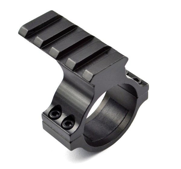 30mm Scope Tube Mount with 4 slot Picatinny Rail for Mounting Mini Red