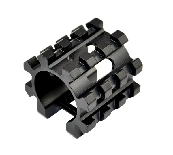 5 Slot Barrel Mount Tri Rail for 12 Gauge Shotgun | Team 15 Tactical AR ...