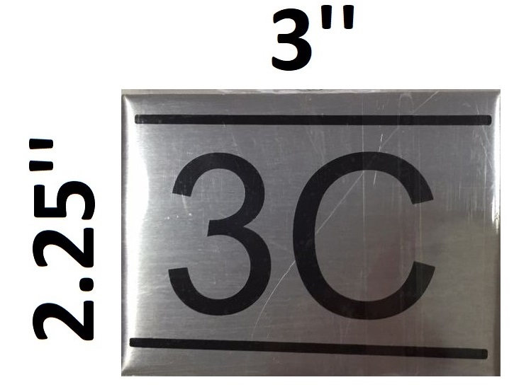 Building Number 1 Sign, SKU: K-0332-1