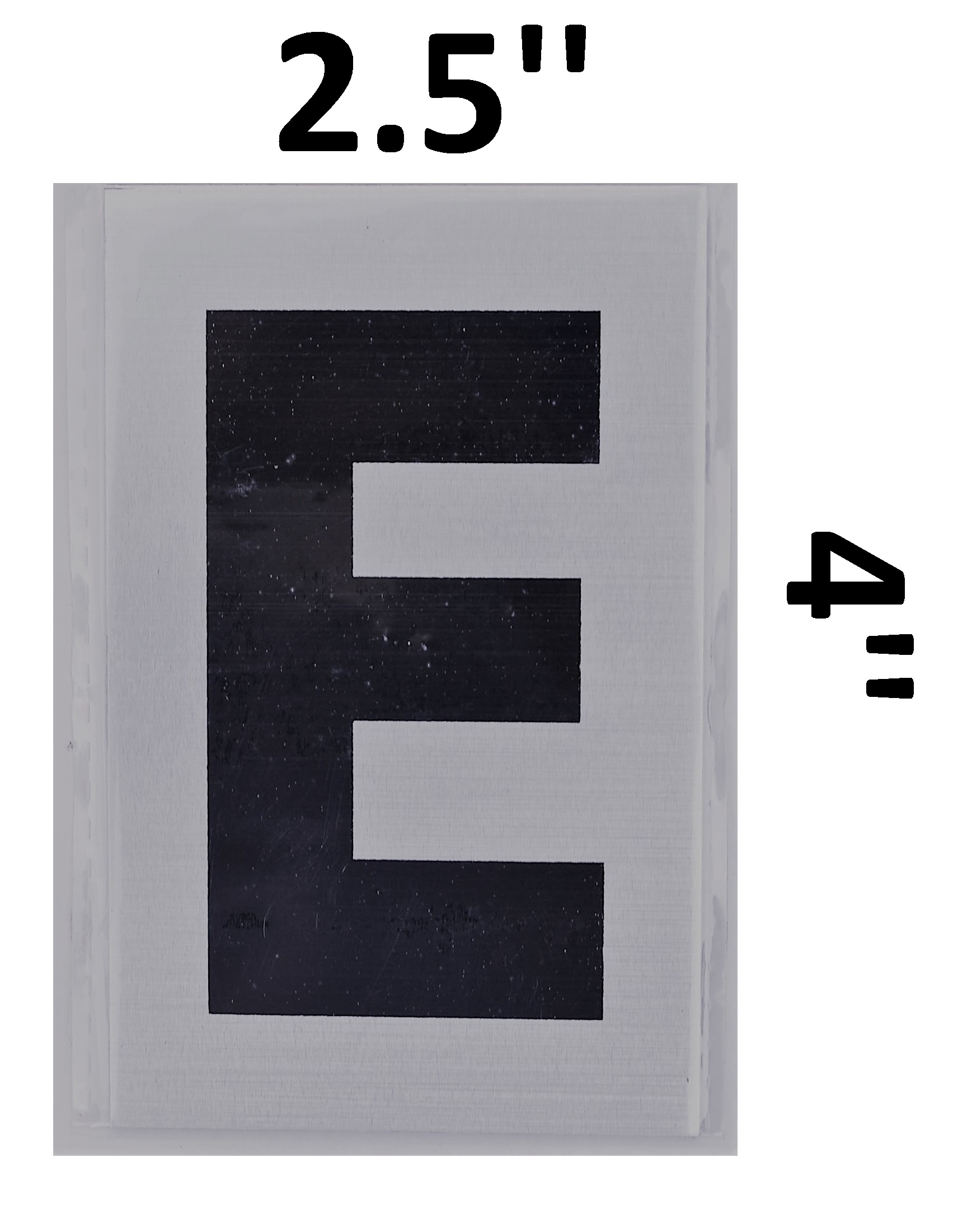 DOB SIGN: LETTER E SIGN – 