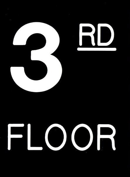 9 plastic letters sign inch Plastic Floor SIGNS  Engraved  number STORE  HPD OFFICIAL THE