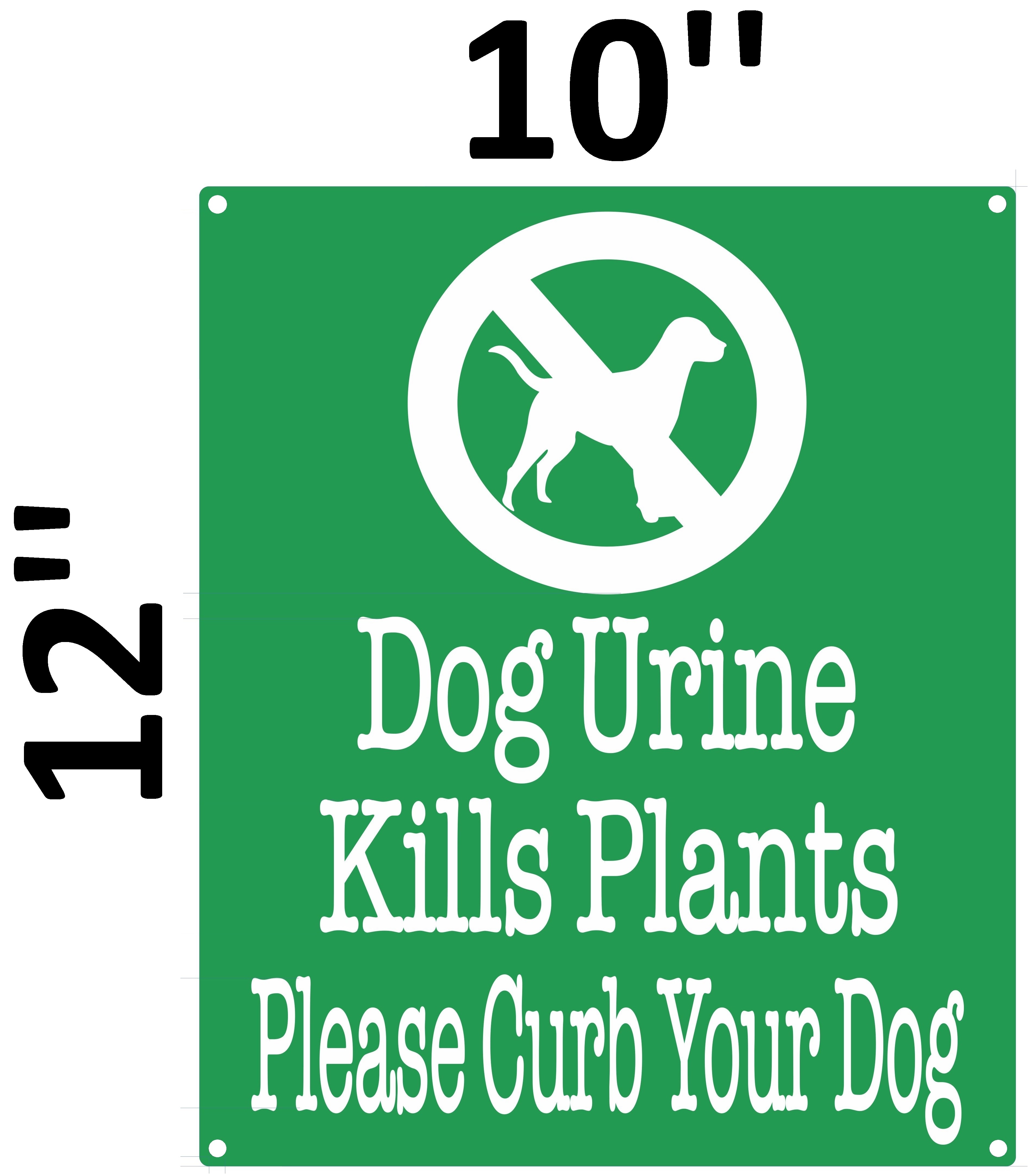 why does dog urine kill plants