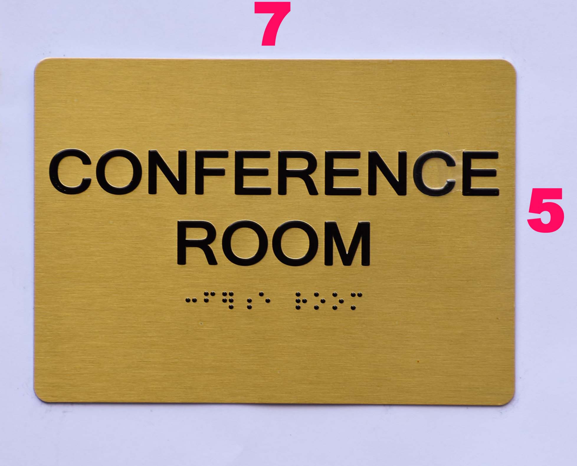 conference room signage