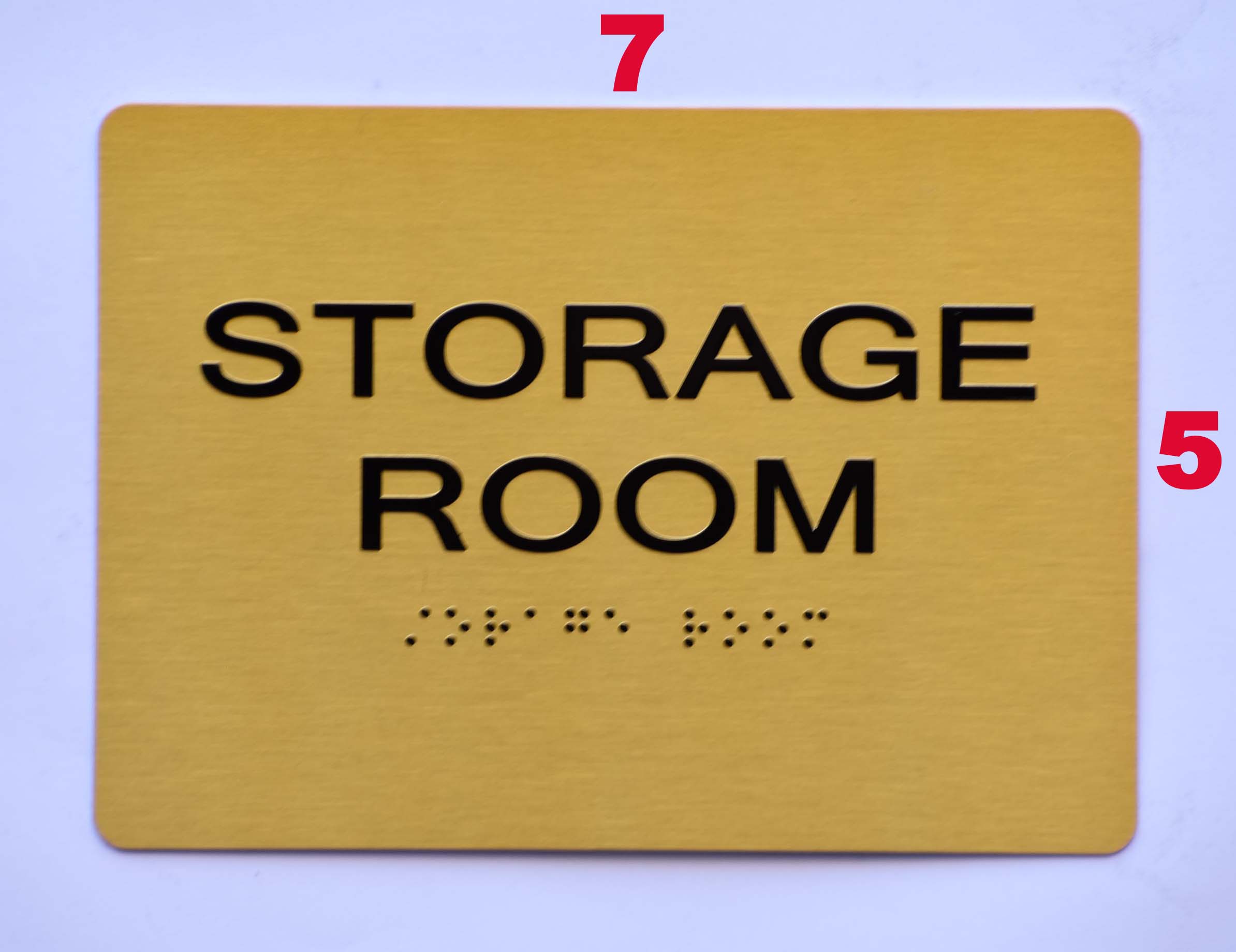 14 X 10 Storage Room Sign Printed On More Durable, Thicker,, 60% OFF