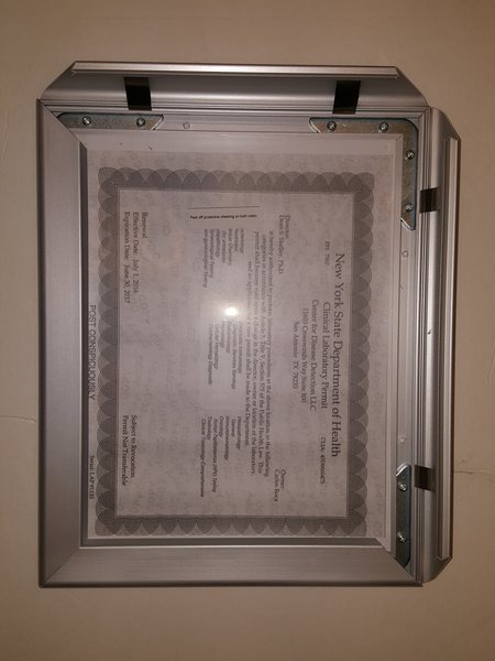 NYS Permit Frame | HPD SIGNS -THE OFFICIAL STORE