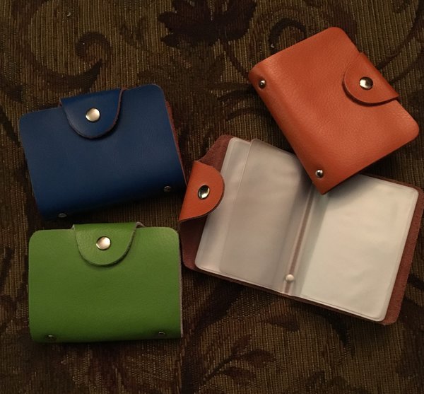 Credit Card Holders/Pictures | Leather Italian Imports - Romeo and ...